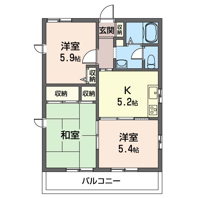カーサコンフォートＡ 201号-16