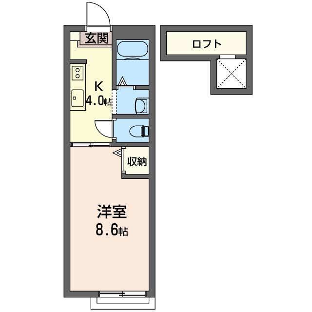シャーメゾン中野203-2