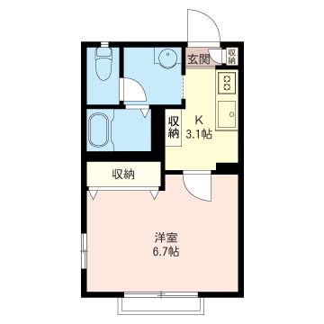 フルール壱番館 103号-16