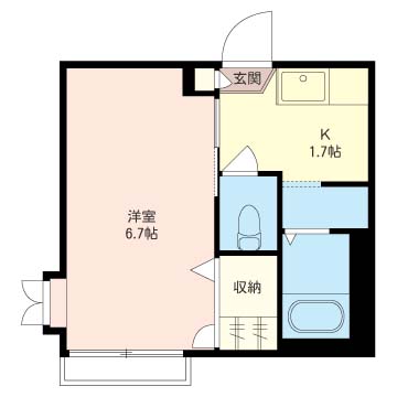 ハイムローゼⅠ 101号-14