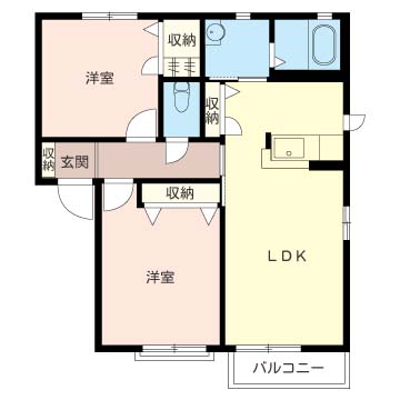 シャーメゾンＨＡＲＡＤＡ　Ａ102-2