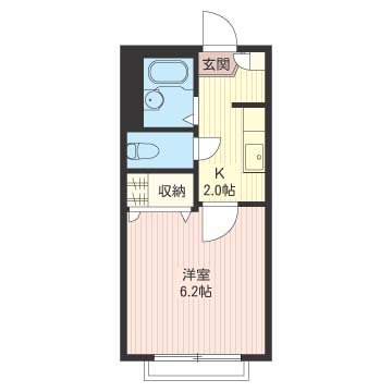 パピヨン南大井 202号-13