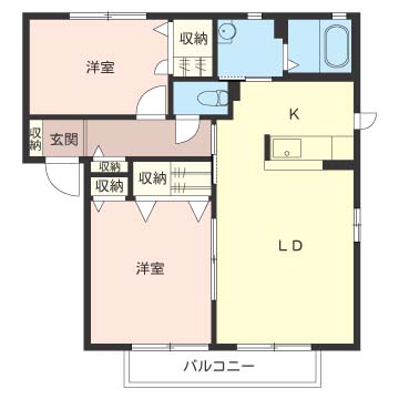 シャーメゾンＤ・Ｔ・Ｍ　Ａ 202号-2