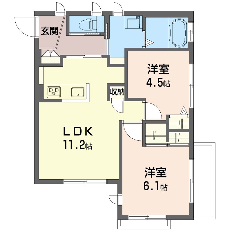 カーサⅡ 203号-10