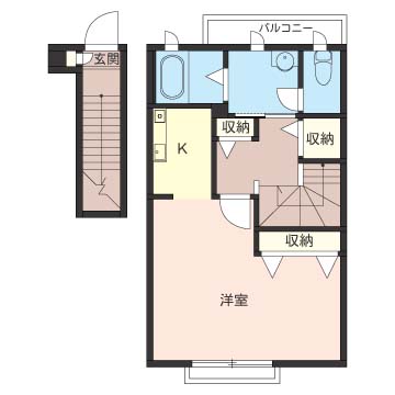ラ・フォンテーヌ 203号-5