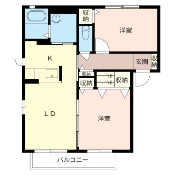 シャーメゾンＳｈｉｎ’ｓ　Ｅ201-2