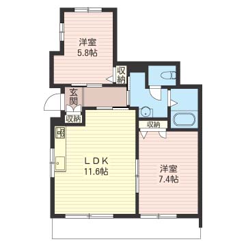 ア・レーズ深沢 101号-3
