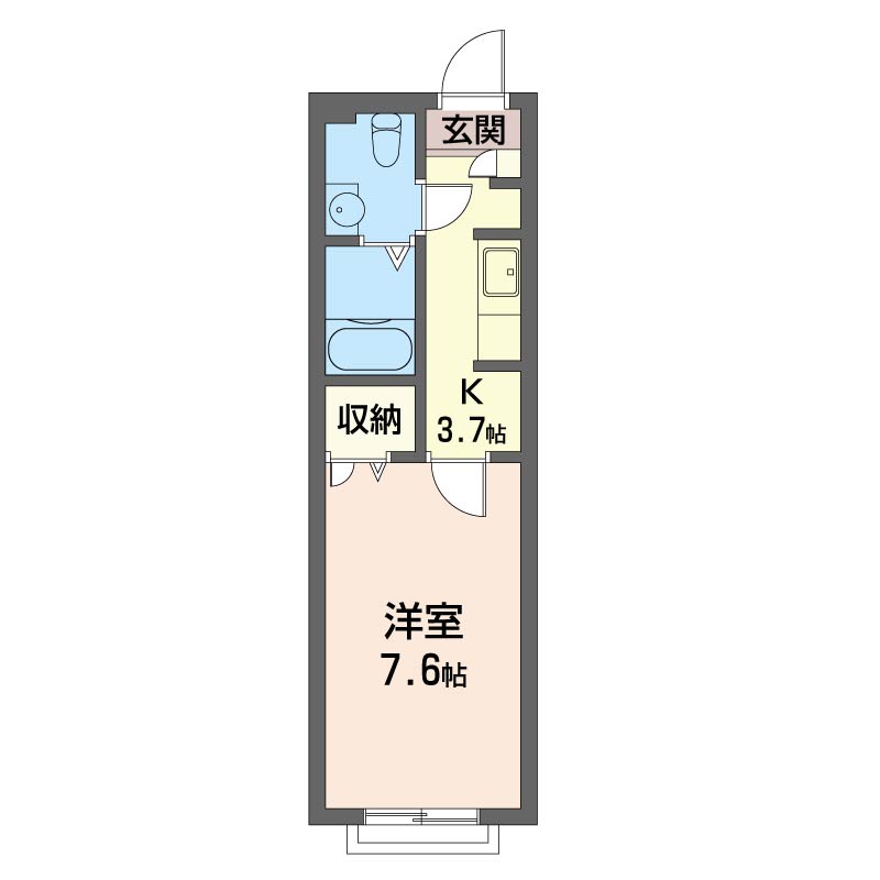 Ｌａ　Ｐｏｉｒｅ　宮前　Ⅱ 205号-4