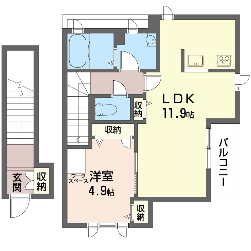 ヴィラ　ラクーン 102号-16