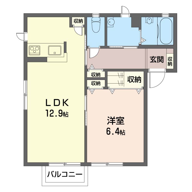 メゾン・ルレーブ 101号-16