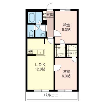 ベル　メゾン 102号-4
