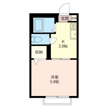 ヴィラ調布 103号-5