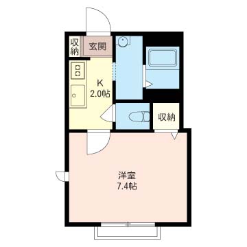 Ｌハイム弐番館 205号-15