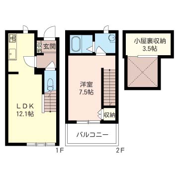 柴崎テラスハウスⅠ102-2