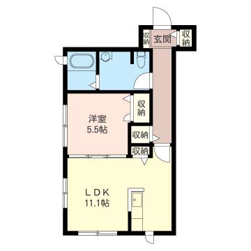 フラット下馬 102号-12