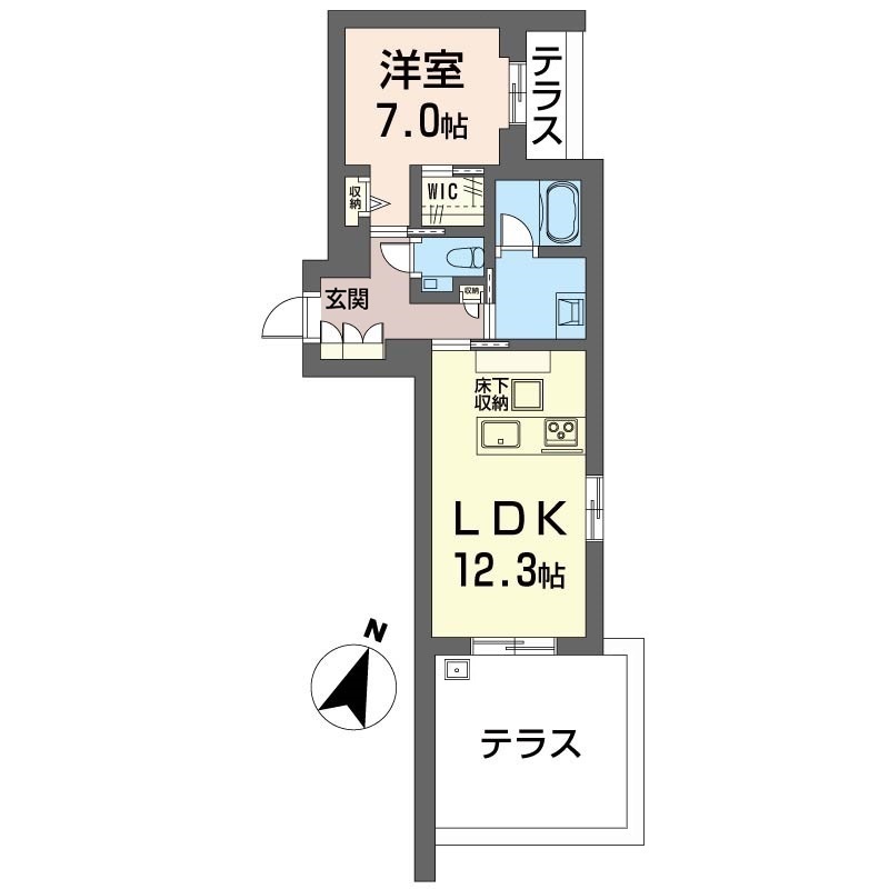 シャーメゾンステージ八幡山102-2
