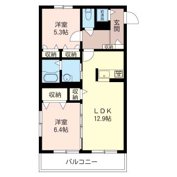 シャーメゾン武蔵小金井306-2