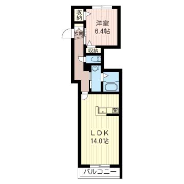 シュロス小竹 201号-16