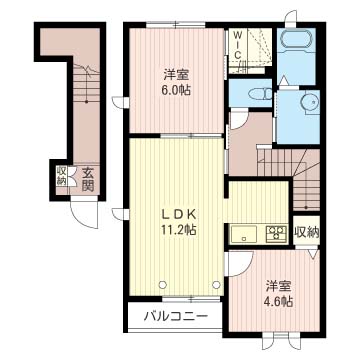 ソレイユ鵜の木201-2