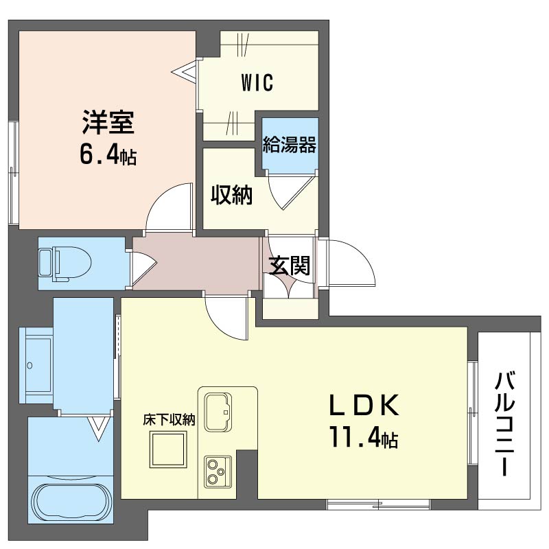 ラピスガーデン　Ａ棟 105号-16