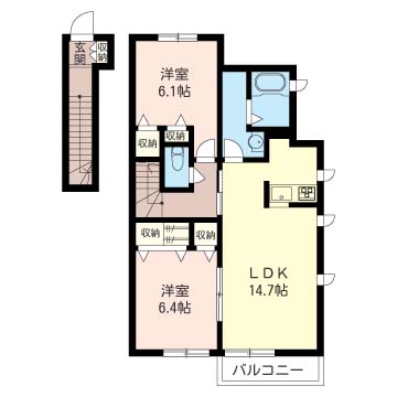 マーヴェラス柴崎 203号-6