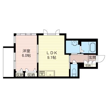 ソレイユ千早 101号-5