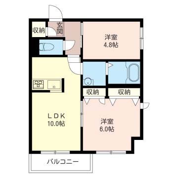 プリムヴェール布田 102号-6