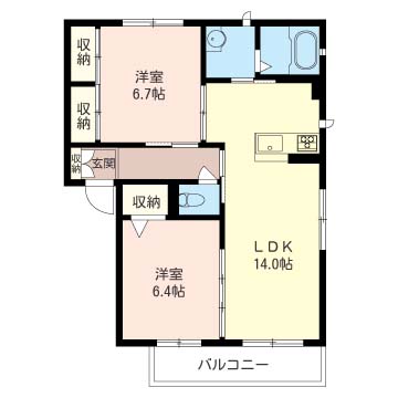 ディアコート 102号-16