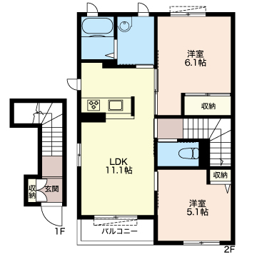 クレセオＮ 201号-16