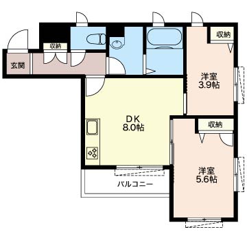 コンフォール kurenai 201号-16