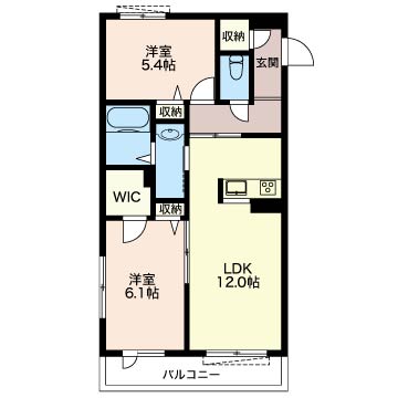 エクラージュ　フジミ 103号-16