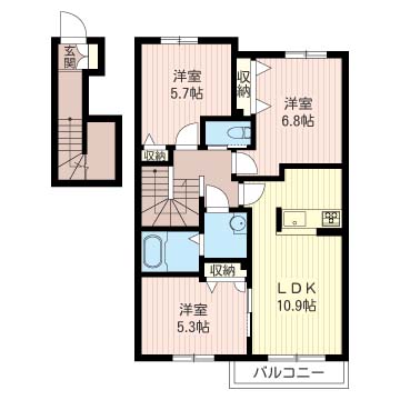 ティーズ　ガーデン　Ⅱ 206号-16