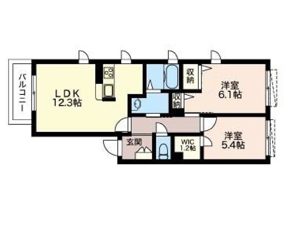 シャーメゾン東砂302-2