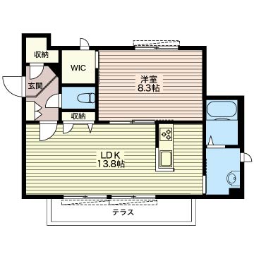 The Belcher's Sakuragaoka Flat A 101号-4