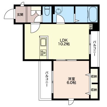 ヴィラデルソル高円寺北 303号-16