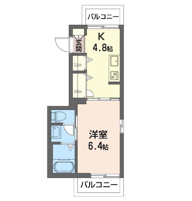 ハッピー河田町 301号-16