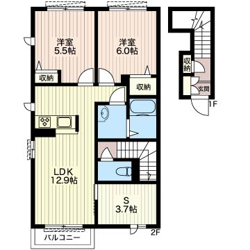 アンビエラ東が丘 201号-2