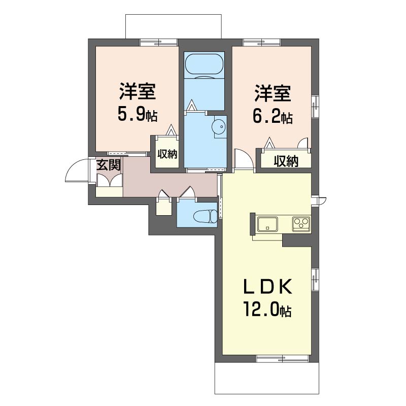 カーザ コリーナ 101号-16