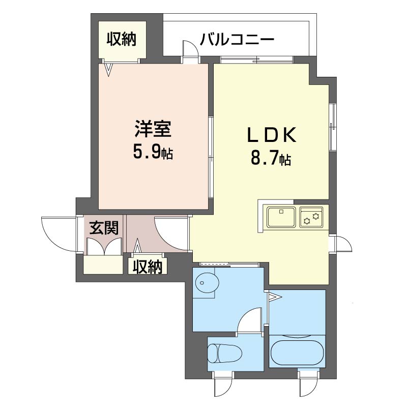 クリア笹塚　イースト 303号-16