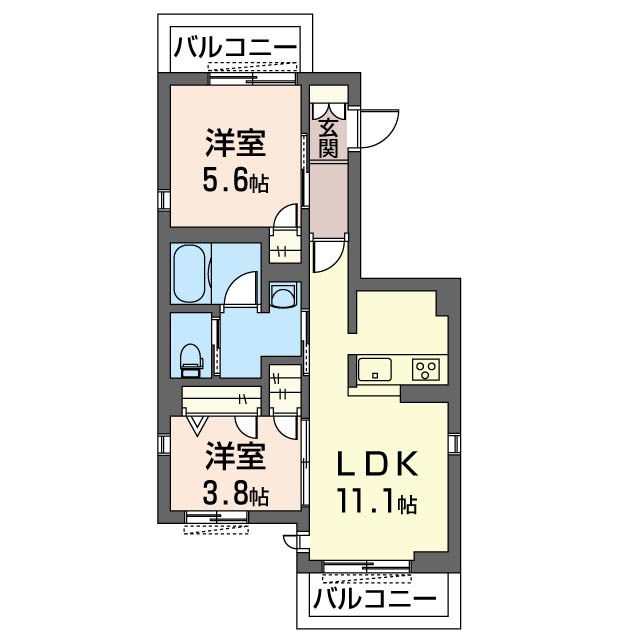 メゾンド薬師 301号-16