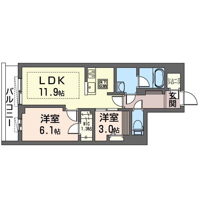 シャーメゾン東松原 102号-16