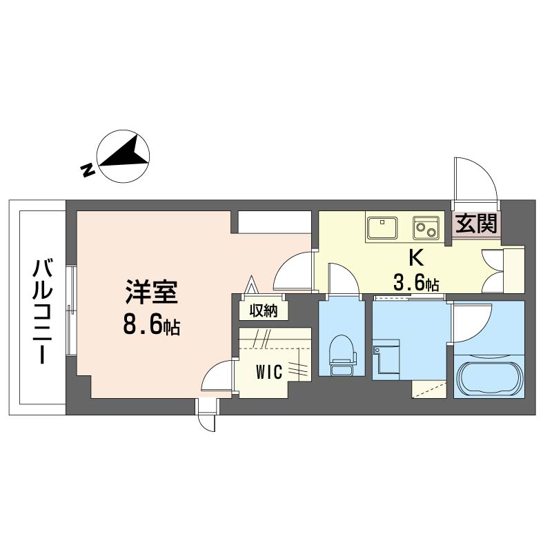 トルナーレ東中野 205号-16