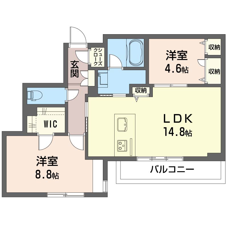 プルメリアコート阿佐ヶ谷303-2