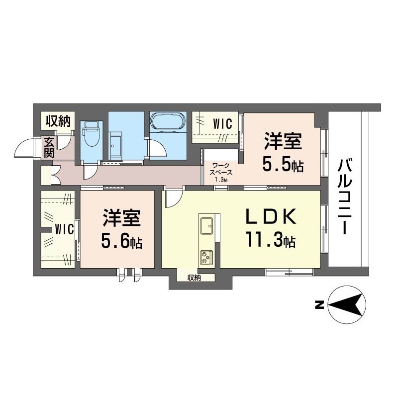 アベニールエイチ 203号-16