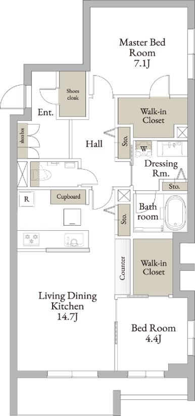 ブルーノ明大前 301号-16