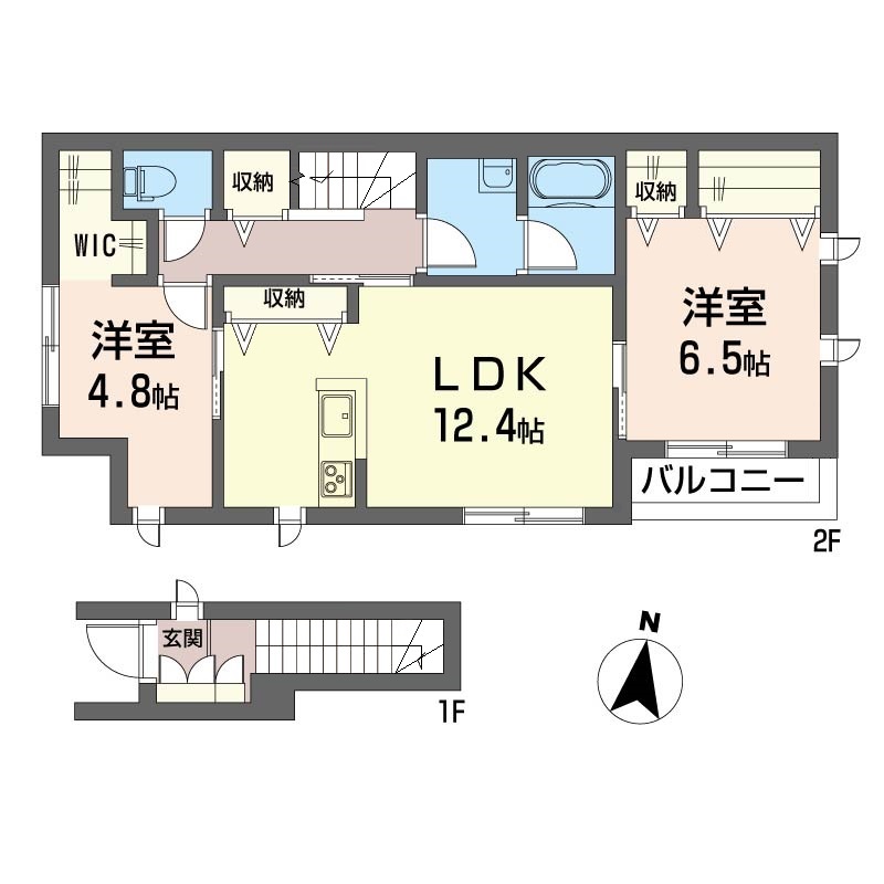 フェリシード若宮 201号-16