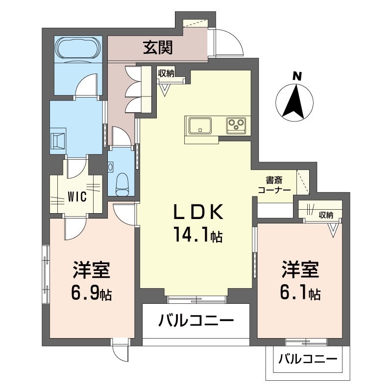 ターンベーリーレジデンス経堂301-2