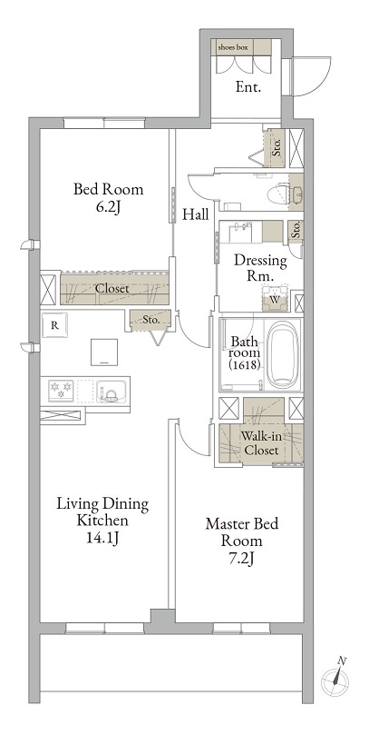 Ｒｅｌａｆｏｒｔ中野富士見町 102号-15