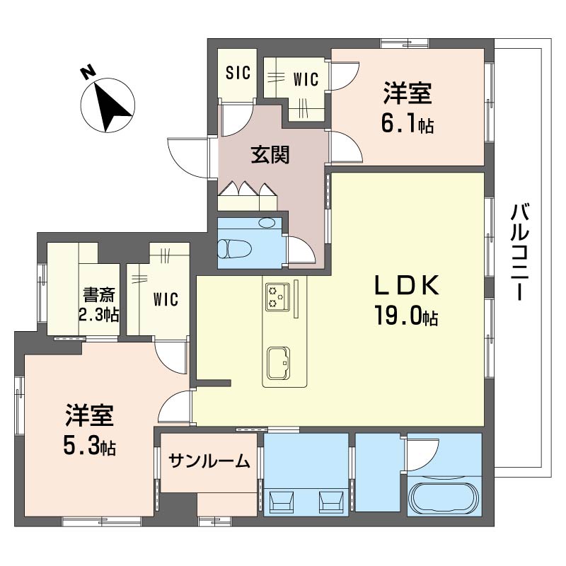 グレイス市谷台町 401号-15