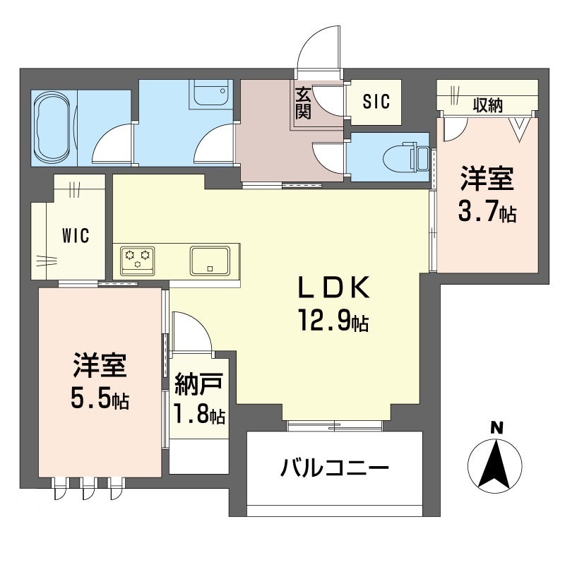 リアン　ド　ファミーユ 302号-15